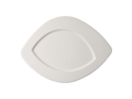 RAK Talíř mělký Vanilla 35 × 26 cm | RAK-SPEY35