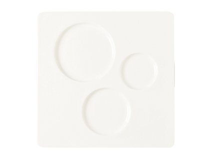 RAK Talíř čtvercový Chives 30 × 30 cm | RAK-SPCH30