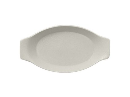 RAK Talíř oválný s rukojetí 78 cl, bílá | RAK-NFOPOD30WH