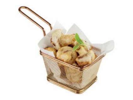 Košík servírovací 10 × 8,5 × 6,5 cm