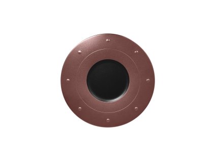 RAK Metalfusion talíř kulatý 31 cm, černobronzový | RAK-MFGDRP31BB