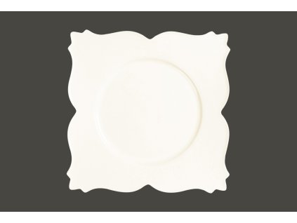 RAK White Gold talíř čtvercový 34 × 34 cm – King | RAK-GDSP34