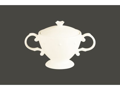 RAK White Gold cukřenka s víčkem 25 cl – Princess | RAK-GDSU25
