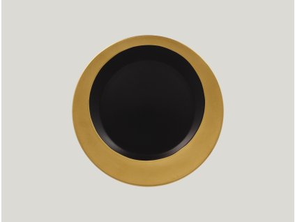 RAK Antic kulatý talíř 30 cm, zlatý | RAK-MAGIFP30GB