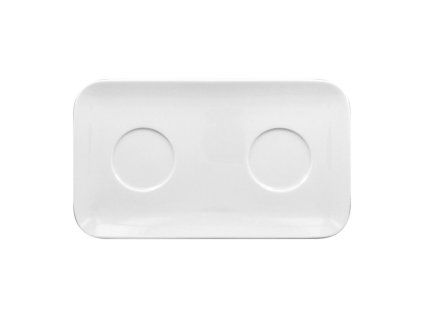 RAK Talíř obdélníkový 31 × 18 cm, 2 důlky | RAK-AURT31IN2