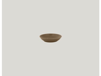 RAK Genesis talíř na máslo kulatý 13 cl, hnědá | RAK-GNNNBD09CR