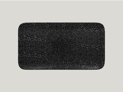 RAK Talíř obdélníkový 38 x 21 cm, černá | RAK-IPAURP38
