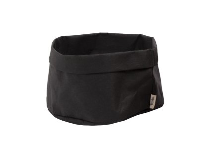 Taška na pečivo celulóza pr. 17,6 cm, černá