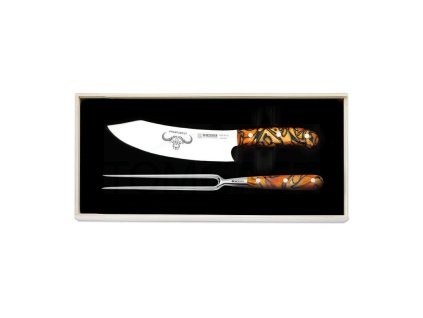 Spicy orange – set nůž a vidlice