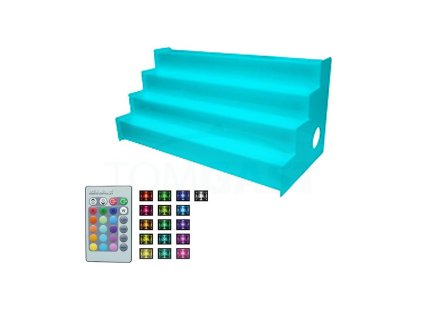 Podsvícené LED schody