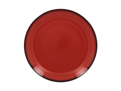 RAK Talíř mělký kulatý 29 cm, červená | RAK-LENNPR29RD
