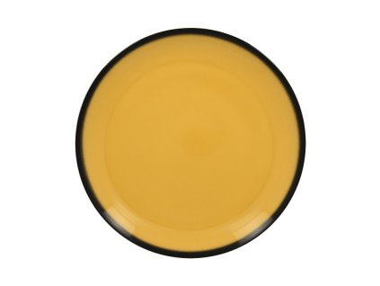 RAK Talíř mělký kulatý 29 cm, žlutá | RAK-LENNPR29NY