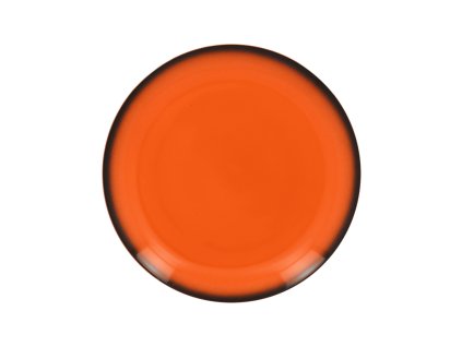 RAK Talíř mělký kulatý 27 cm, oranžová | RAK-LENNPR27OR