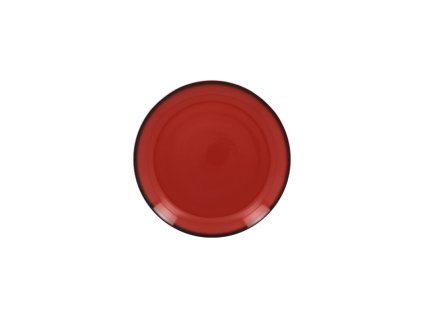 RAK Talíř dezertní kulatý 15 cm, červená | RAK-LENNPR15RD