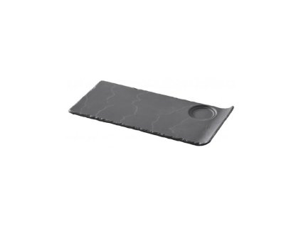 Revol Basalt talíř gourmet s prolisem (Ø 5 cm) 29 × 13,4 cm | REV-643456