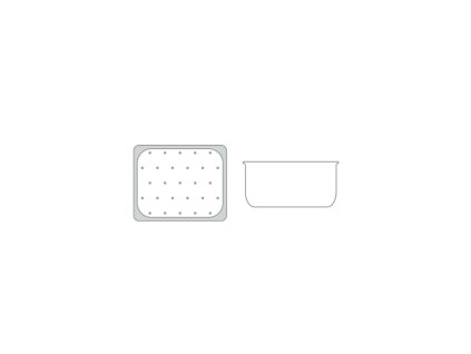 Gastronádoba GN 1/2 150 mm