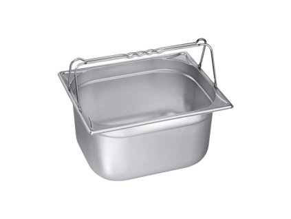 Gastronádoba se sklápěcími úchyty GN 2/3 150 mm