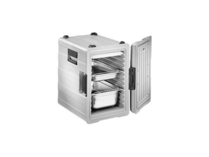 Termoport s čelním plněním 3x GN 1/1-150 nevyhřívaný - šedá