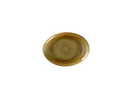 RAK Spot talíř oválný 26 cm – hnědý granát | RAK-SGRNNOP26
