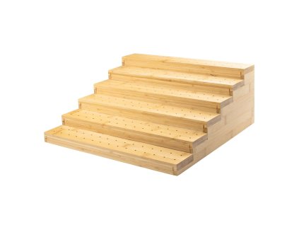 Stojan na fingerfood – schody 36,5 × 36 × 5 × 15