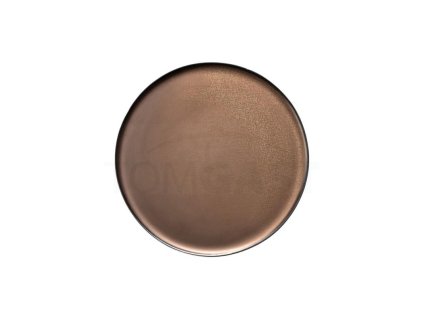 Talíř mělký 20,5 cm, tmavý