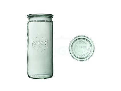 Sklenice WECK Cylindric 1040 ml s víčkem 6 ks