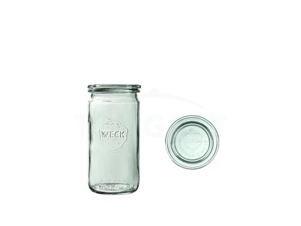 Sklenice WECK Cylindric 340 ml s víčkem 6 ks