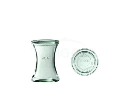 Sklenice WECK Delikates 370 ml s víčkem 6 ks