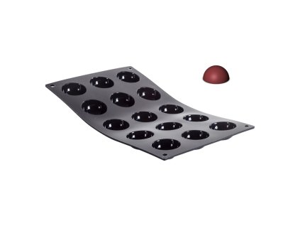 de Buyer Silikonová forma – polokoule 4 × 2 cm | D-1961-02