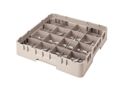 Koš Camrack 16 pozic, výška sklenice 32 cm - Béžová