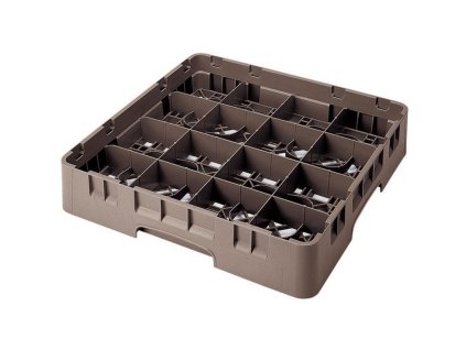 Koš Camrack 16 pozic, výška sklenice 23,8 cm - Hnědá