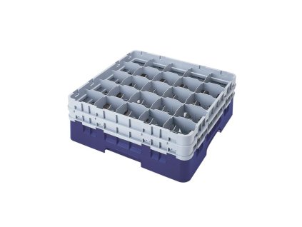 Koš Camrack 25 pozic, výška sklenice 27,8 cm - Modrá