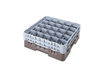 Koš Camrack 25 pozic, výška sklenice 27,8 cm - Hnědá