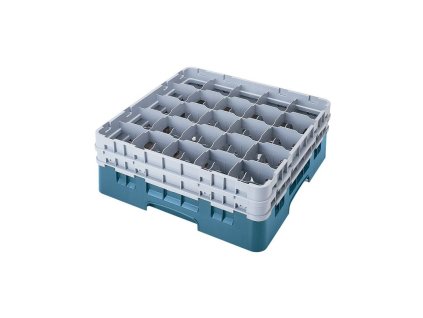 Koš Camrack 25 pozic, výška sklenice 11 cm - Tyrkysová