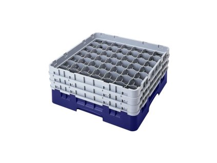 Koš Camrack 49 pozic, výška sklenice 13,2 cm - Modrá