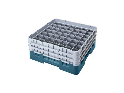 Koš Camrack 49 pozic, výška sklenice 17,4 cm - Tyrkysová