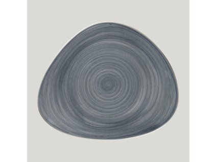 RAK Spot talíř mělký 31,5 × 26,5 cm, šedomodrý | RAK-SJDFLFP31