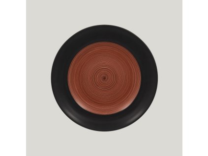 RAK Trinidad talíř mělký pr. 24 cm, hnědý | RAK-TRCLFP24BW