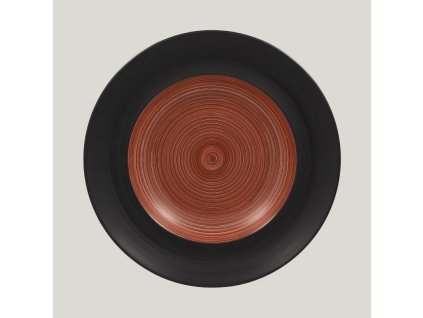 RAK Trinidad talíř hluboký s hranou pr. 30 cm, hnědý | RAK-TRCLDP30BW
