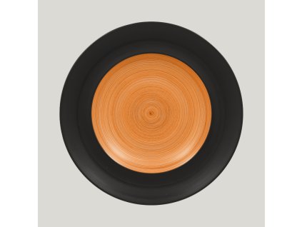 RAK Trinidad talíř hluboký s hranou pr. 30 cm, oranžový | RAK-TRCLDP30BC
