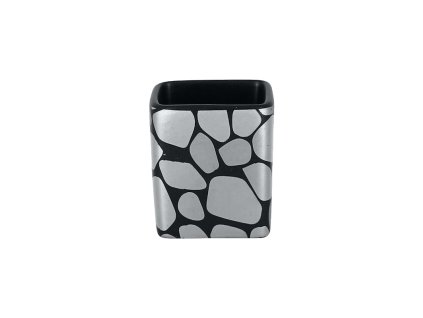 RAK Cobbles vyšší kostka 5 × 5,5 cm, stříbrná | RAK-CBOPSD01