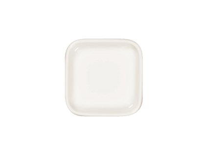 RAK Fractal talíř mělký čtvercový 8 × 8 cm, bílý | RAK-FTSFP08