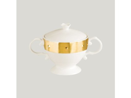 RAK Golden Ultra cukřenka s víkem 25 cl, zlatá | RAK-UGKQSU25