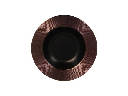 RAK Metalfusion talíř hluboký, vroubkovaný pr. 23 cm, bronzový | RAK-MFEVDP23BB