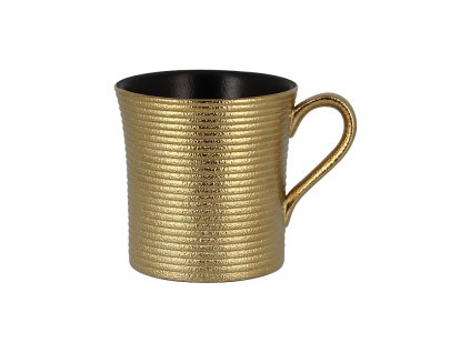 RAK Metalfusion hrnek na kávu, vroubkovaný 20 cl, zlatý | RAK-MFEVCU20GB