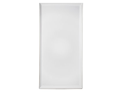 Equinoxe talíř obdélný 32,5 × 15 cm, White Cumulus