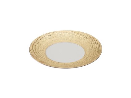 Arborescence talíř klubový pr. 31 cm, zlatý