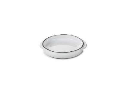 Caractére zapékací mísa pr. 14 cm, bílá