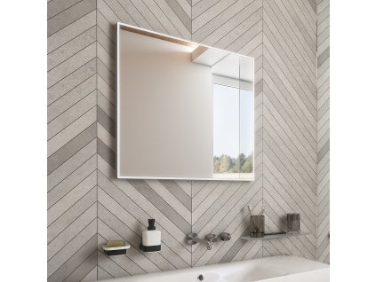 LED zrcadlo 700x700 se dvěma dotykovými senzory