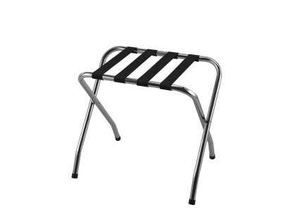 Kovový kufrbox Ashton bez opěrky Corby - chromový